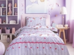 Beauty Home Σεντόνι μονό με μαξιλαροθήκη Myth Art 6236 170x260 Λιλά