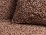 Beauty Home Ύφασμα ριχτάρι με το μέτρο Φ180 Lamb Art 8570 Ροζ