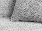 Beauty Home Ύφασμα ριχτάρι με το μέτρο Φ180 Lamb Art 8571 Γκρι