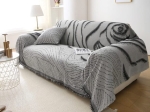 Ριχτάρια σετ 3τμχ Art 8612 (180x160 + 180x250 + 180x300) Γκρι       Beauty Home