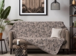 Beauty Home Ριχτάρι Τετραθέσιο Art 8626 180x350 Μπεζ