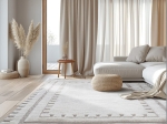 Χαλί Cozy Art 9635 200x290 Εκρού   Beauty Home