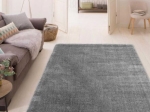 Χαλί FUZZIO GREY στρόγγυλο-χαλί-165-εκ