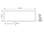 ΦΩΤΙΣΤΙΚΟ BACKLIΤ UGR19 120X30 45W 3000Κ 220-240V ΛΕΥΚΟ |EUROLAMP