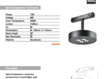ΣΠΟΤ ΜΑΓΝΗΤΙΚΗΣ ΡΑΓΑΣ 12W OSRAM 3000K DIMMABLE 20177  | ZAMBELIS LIGHTS