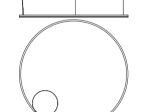 ΚΡΕΜΑΣΤΟ ΦΩΤΙΣΤΙΚΟ ΟΡΟΦΗΣ LED DIMMABLE ΑΛΟΥΜΙΝΙΟΥ ΛΕΥΚΟ Ø120 20265 | ZAMBELIS LIGHTS