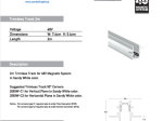 ΧΩΝΕΥΤΗ  ΜΑΓΝΗΤΙΚΗ ΡΑΓΑ TRIMLESS 2Μ ΛΕΥΚΗ 2083W-2| ZAMBELIS LIGHTS