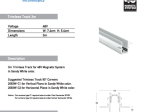 ΧΩΝΕΥΤΗ  ΜΑΓΝΗΤΙΚΗ ΡΑΓΑ TRIMLESS 3Μ ΛΕΥΚΗ 2083W-3| ZAMBELIS LIGHTS