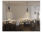 ΚΡΕΜΑΣΤΟ ΜΟΝΟΦΩΤΟ ΦΩΤΙΣΤΙΚΟ ΟΡΟΦΗΣ LED 25W ΜΑΥΡΟ ΜΕ ΧΡΥΣΟ ΑΛΟΥΜΙΝΙΟ 22178| ZAMBELIS LIGHTS
