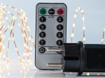 ΣΕΙΡΑ 300 MINI LED ΜΕ ΤΗΛΕΧΕΙΡΙΣΤΗΡΙΟ ΘΕΡΜΟ ΛΕΥΚΟ ΙΡ44 | MAGIC CHRISTMAS