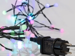ΣΕΙΡΑ, 40 LED 5MM, 4,5V, ΛΕΥΚΕΣ ΜΠΑΛΕΣ, ΜΕ ΜΕΤΑΣΧΗΜΑΤΙΣΤΗ, ΠΡΑΣΙΝΟ ΚΑΛΩΔΙΟ, RGB, MULTI LED ΑΝΑ 10CM, ΠΡΟΕΚΤΑΣΗ ΠΑΡΟΧΗΣ 300CM, IP44 | MAGIC CHRISTMAS