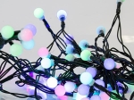 ΣΕΙΡΑ, 40 LED 5MM, 4,5V, ΛΕΥΚΕΣ ΜΠΑΛΕΣ, ΜΕ ΜΕΤΑΣΧΗΜΑΤΙΣΤΗ, ΠΡΑΣΙΝΟ ΚΑΛΩΔΙΟ, RGB, MULTI LED ΑΝΑ 10CM, ΠΡΟΕΚΤΑΣΗ ΠΑΡΟΧΗΣ 300CM, IP44 | MAGIC CHRISTMAS