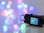 ΣΕΙΡΑ 100 MINI LED 2cm ΑΚΡΥΛΙΚΕΣ ΜΠΑΛΙΤΣΕΣ ΟPAL LED IP44 | MAGIC CHRISTMAS