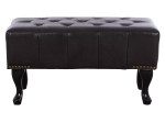 ΤΑΜΠΟΥΡΕ ΥΠΟΠΟΔΙΟ T.CHESTERFIELD EMMA HM226.01 PU 80x44x39Y εκ.ΣΚ.ΚΑΦΕ
