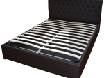 ΚΡΕΒΑΤΙ MONE HM321.01 T.CHESTERFIELD ΜΕ ΑΠΟΘΗΚΕΥΤΙΚΟ ΧΩΡΟ ΚΑΦΕPU 150x200 εκ.