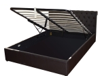 ΚΡΕΒΑΤΙ MONE HM321.01 T.CHESTERFIELD ΜΕ ΑΠΟΘΗΚΕΥΤΙΚΟ ΧΩΡΟ ΚΑΦΕPU 150x200 εκ.