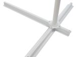 ΟΜΠΡΕΛΑ ΚΡΕΜΑΣΤΗ NOBLE Φ300x237cm. ΣΤΡΟΓΓΥΛΗ ΣΕ ΒΑΣΗ ΜΕ 4 ΠΟΔΙΑ HM6008