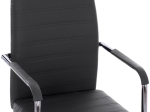 ΠΟΛΥΘΡΟΝΑ DALEY HM1021.01 ΜΕ ΜΠΡΑΤΣΑ ΜΑΥΡΟ PU 56x58x93 εκ.