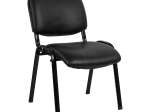 ΚΑΡΕΚΛΑ JANISHA HM1010.01 ΜΕ ΔΕΡΜΑΤΙΝΗ PU ΜΑΥΡΟ 553,5x59x77 εκ.