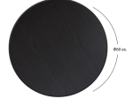 ΕΠΙΦΑΝΕΙΑ ΤΡΑΠΕΖΙΟΥ 272 WERZALIT Φ60Χ2.5εκ. ΣΕ WENGE ΧΡΩΜΑ HM5227.03