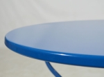 ΤΡΑΠΕΖΙ LIZA HM5632.05 ΜΠΛΕ ΠΑΡΑΔΟΣΙΑΚΟ ΜΕΤΑΛΛΙΚΟ ΛΑΜΑΡΙΝΑ Φ60Χ73Υεκ.