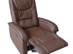 ΠΟΛΥΘΡΟΝΑ RELAX ΜΕ ΜΗΧΑΝΙΣΜΟ MASSAGE ROCCA HM0026.03 PU ΚΑΦΕ ΣΚΟΥΡΟ 80x96x97 εκ.