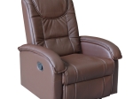 ΠΟΛΥΘΡΟΝΑ RELAX ΜΕ ΜΗΧΑΝΙΣΜΟ MASSAGE ROCCA HM0026.03 PU ΚΑΦΕ ΣΚΟΥΡΟ 80x96x97 εκ.