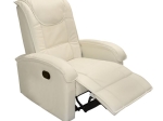 ΠΟΛΥΘΡΟΝΑ RELAX ΜΕ ΜΗΧΑΝΙΣΜΟ MASSAGE ROCCA HM0026.02 PU ΕΚΡΟΥ 80x96x97 εκ.