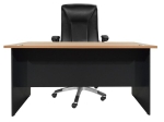 ΓΡΑΦΕΙΟ ΕΠΑΓΓΕΛΜΑΤΙΚΟ ABELINA 120x70x75 HM2015.01 ΓΚΡΙ-ΟΞΙΑ