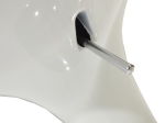 ΣΚΑΜΠΩ ΜΠΑΡ DAISY HM200.02 ΜΕ ΑΜΟΡΤΙΣΕΡ ΣΕ ΛΕΥΚΟ ΧΡΩΜΑ 44x38x78 εκ.