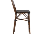 ΣΚΑΜΠΟ ΑΛΟΥΜΙΝΙΟΥ AZARIA HM5059 BAMBOO LOOK ΚΑΦΕ ΜΕ TEXTLINE 44x52x115Υεκ