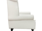ΠΟΛΥΘΡΟΝΑ-ΜΠΕΡΖΕΡΑ T.CHESTERFIELD POLINA HM0053.02 PU ΛΕΥΚΟ ΜΑΤ 83x75x107Yεκ.