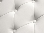 ΤΑΜΠΟΥΡΕ ΥΠΟΠΟΔΙΟ T.CHESTERFIELD EMMA HM226.02 PU ΛΕΥΚΟ-ΜΑΥΡΑ ΠΟΔΙΑ 80x44x39Yεκ.