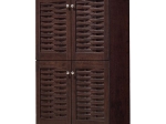 ΠΑΠΟΥΤΣΟΘΗΚΗ-ΝΤΟΥΛΑΠΙ KABIRA 4 ΠΟΡΤΕΣ HM2210.01 WENGE 77Χ34Χ123εκ.