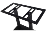 ΒΑΣΗ ΜΕΤΑΛΛΙΚΗ ΜΑΥΡΗ 70X38X72εκ. HM409