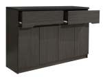 ΜΠΟΥΦΕΣ JOLENE HM2234.01 2 ΣΥΡΤΑΡΙΑ & 4 ΠΟΡΤΕΣ ZEBRANO 120X40X80εκ.