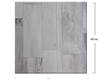 ΕΠΙΦΑΝΕΙΑ ΤΡΑΠΕΖΙΟΥ WERZALIT 80Χ80Χ3.5εκ. ΣΕ WHITE BLOCK HM5231.07