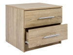 ΚΟΜΟΔΙΝΟ ΜΕΛΑΜΙΝΗΣ CHELSEA HM2220.02 SONAMA 48X40,5X41,5 εκ.