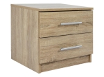 ΚΟΜΟΔΙΝΟ ΜΕΛΑΜΙΝΗΣ CHELSEA HM2220.02 SONAMA 48X40,5X41,5 εκ.