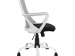 ΚΑΡΕΚΛΑ ΓΡΑΦΕΙΟΥ MALFOI HM1053.21 ΓΚΡΙ MESH & ΠΟΔΙ ΜΕΤΑΛΛΙΚΟ 58x59x103 cm