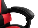 ΠΟΛΥΘΡΟΝΑ GAMING HM1055.01 SYNCHRO ΜΑΥΡΟ & ΚΟΚΚΙΝΟ PU 62x77x118 εκ.