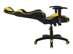 ΠΟΛΥΘΡΟΝΑ GAMING ZAYN HM1056.11 ΜΑΥΡΟ-ΚΙΤΡΙΝΟ PU 67x70x134 εκ.