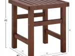 ΣΚΑΜΠΩ-ΤΡΑΠΕΖΑΚΙ ΚΑΡΥΔΙ ΕΜΠΟΤΙΣΜΟΥ KOLI 40Χ40X45Υεκ.  HM289.02