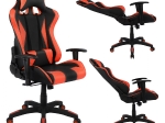 ΚΑΡΕΚΛΑ ΓΡΑΦΕΙΟΥ GAMING HM1062.01 SPEED ΜΑΥΡΟ ΚΟΚΚΙΝΟ PU 68,5 x 71,5 x 133,5 εκ.