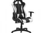 ΚΑΡΕΚΛΑ ΓΡΑΦΕΙΟΥ GAMING HM1062.04 SPEED ΜΑΥΡΟ ΛΕΥΚΟ PU 68,5x71,5x133,5 cm