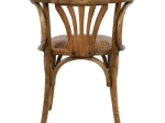 ΚΑΡΕΚΛΑ ΞΥΛΙΝΗ Τ.ΒΙΕΝΝΗΣ ANTIQUE ΦΥΣΙΚΟ HM0180.01 ΜΕ ΨΑΘΑ 58,5x49,5x77 εκ.