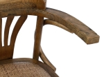 ΚΑΡΕΚΛΑ ΞΥΛΙΝΗ Τ.ΒΙΕΝΝΗΣ ANTIQUE ΦΥΣΙΚΟ HM0180.01 ΜΕ ΨΑΘΑ 58,5x49,5x77 εκ.