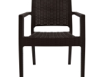 ΠΟΛΥΘΡΟΝΑ ΠΟΛΥΠΡΟΠΥΛΕΝΙΟΥ ΒΑΡΕΩΣ ΤΥΠΟΥ KAGANU DARK BROWN HM5134.09 57x55,5x89 εκ.
