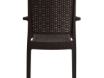 ΠΟΛΥΘΡΟΝΑ ΠΟΛΥΠΡΟΠΥΛΕΝΙΟΥ ΒΑΡΕΩΣ ΤΥΠΟΥ KAGANU DARK BROWN HM5134.09 57x55,5x89 εκ.