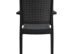 ΠΟΛΥΘΡΟΝΑ ΠΟΛΥΠΡΟΠΥΛΕΝΙΟΥ ΒΑΡΕΩΣ ΤΥΠΟΥ KAGANU DARK GREY HM5134.01 57x55,5x89 εκ.